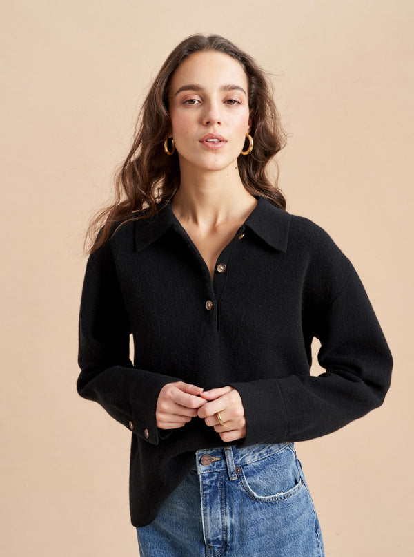 La Ligne Jane Polo Sweater