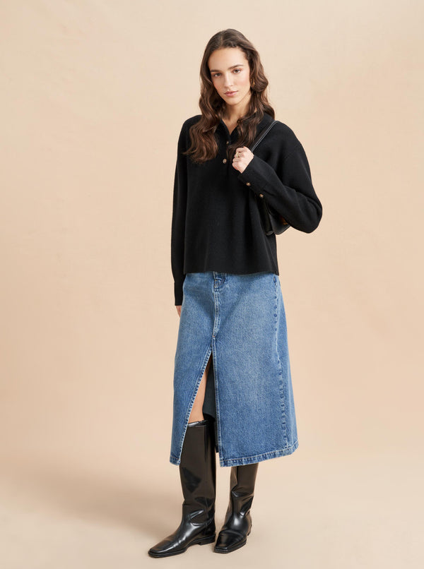 La Ligne Jane Polo Sweater