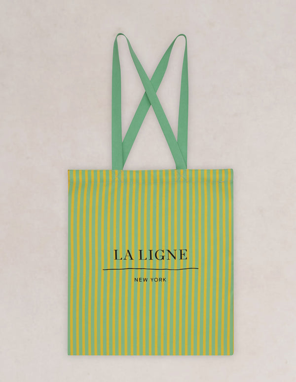 la ligne La Ligne Small Shopper Tote
