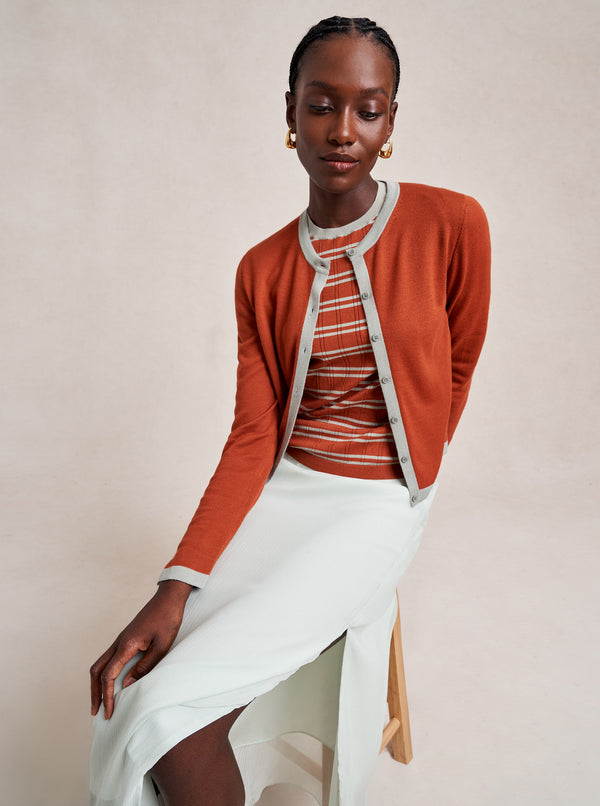 La Ligne La Ligne X Dianna Agron Dianna Cardigan