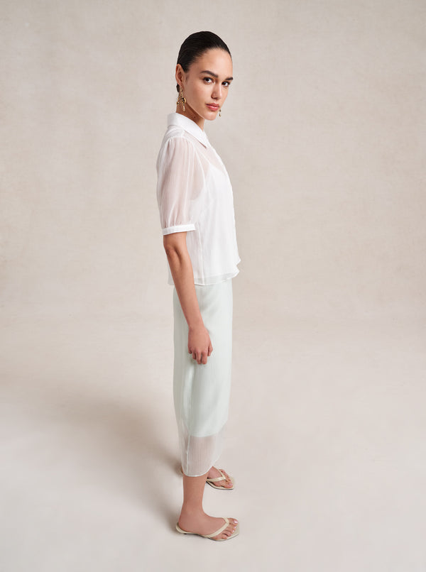 La Ligne La Ligne X Dianna Agron Ingrid Shirt