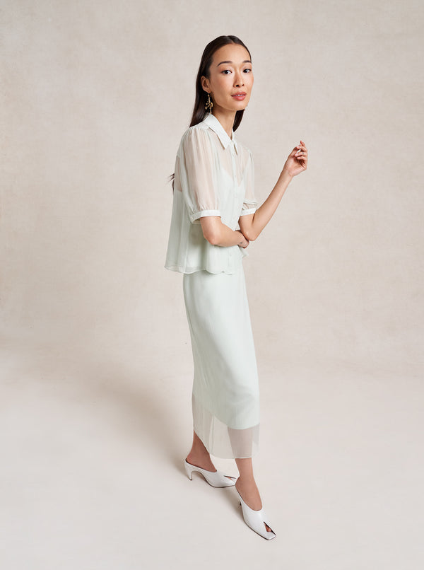 La Ligne La Ligne X Dianna Agron Ingrid Shirt