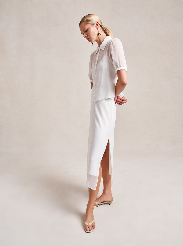 La Ligne La Ligne X Dianna Agron Ingrid Skirt