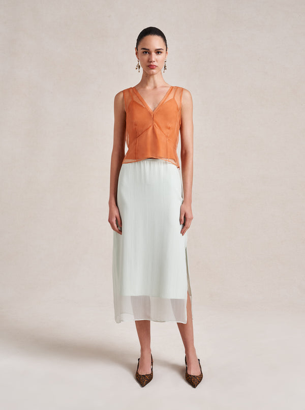 La Ligne La Ligne X Dianna Agron Ingrid Skirt