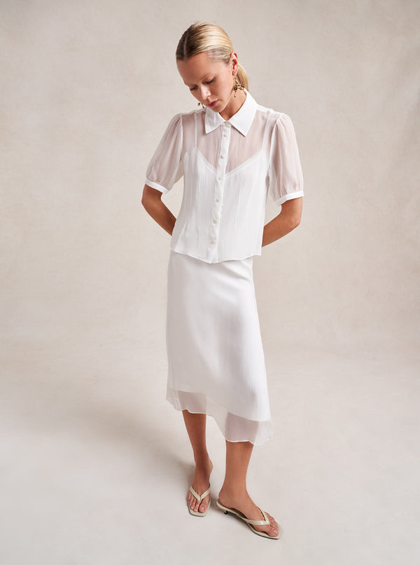 la ligne La Ligne x Dianna Agron Ingrid Skirt