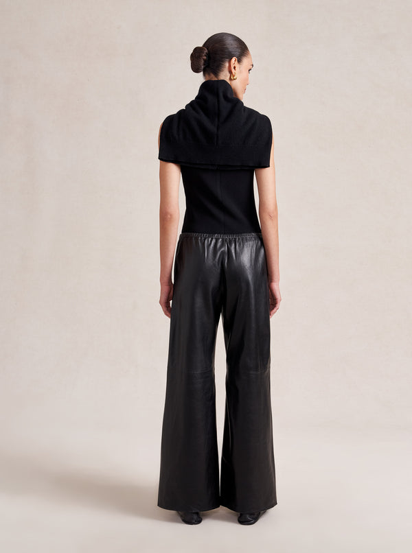 La Ligne Leather Colby Pant