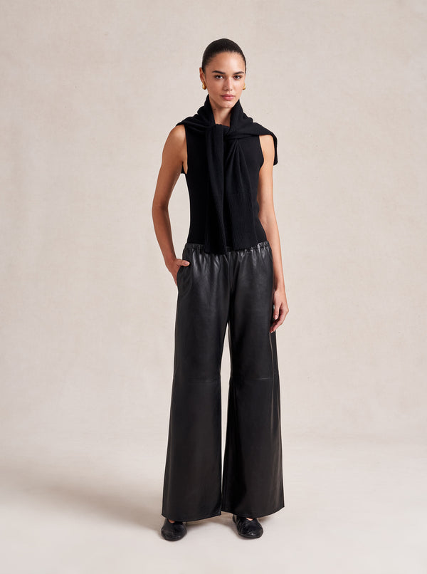 la ligne Leather Colby Pant