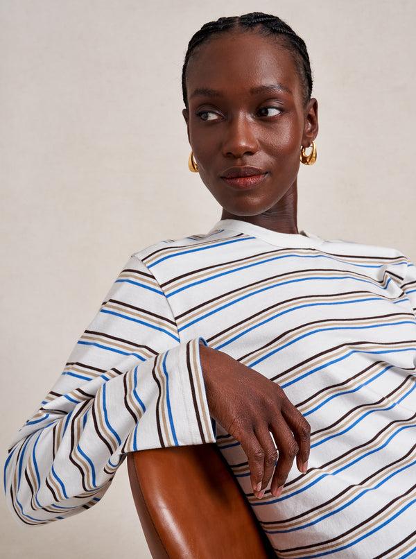 La Ligne Long Sleeve Boyfriend Tee