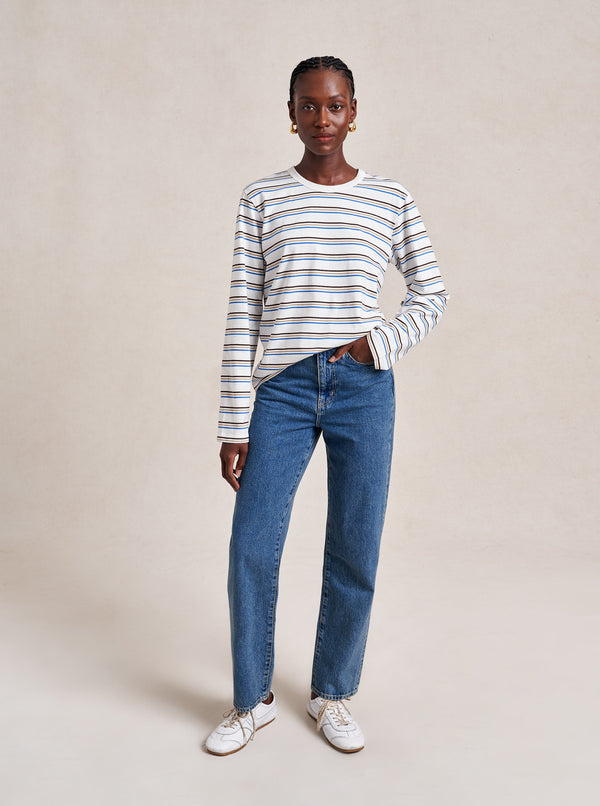 La Ligne Long Sleeve Boyfriend Tee