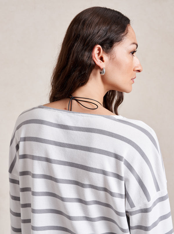 La Ligne Long Sleeve Breton Tee