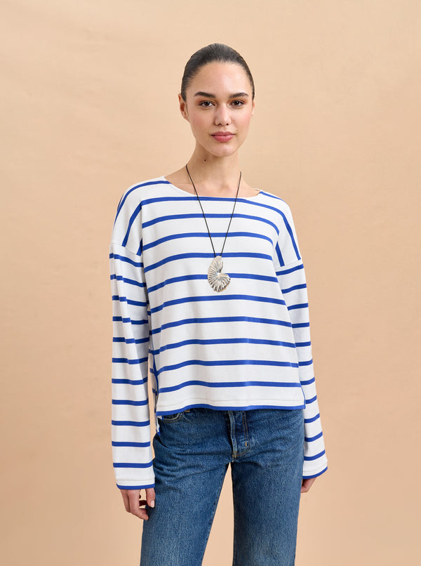 La Ligne Long Sleeve Breton Tee