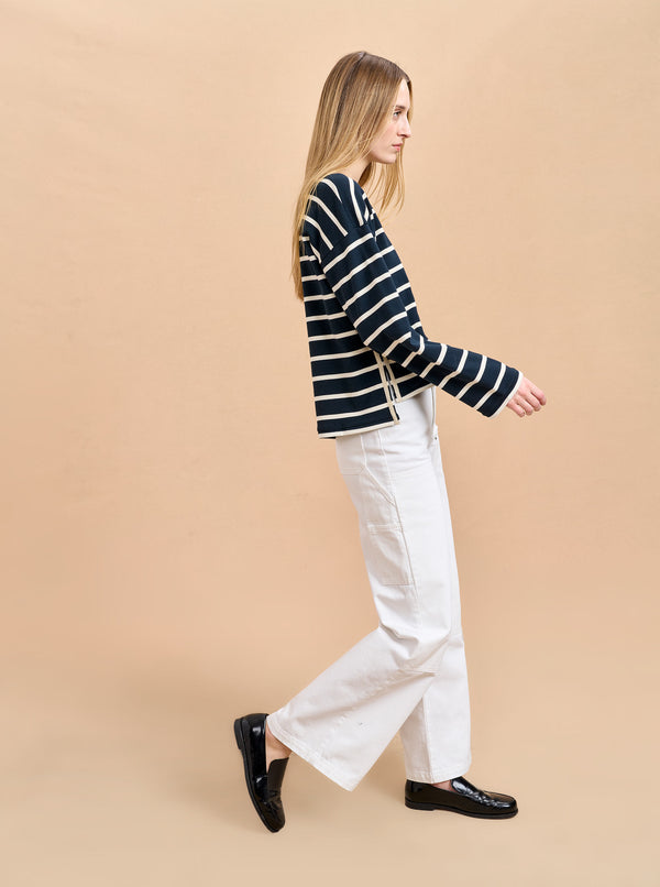 La Ligne Long Sleeve Breton Tee