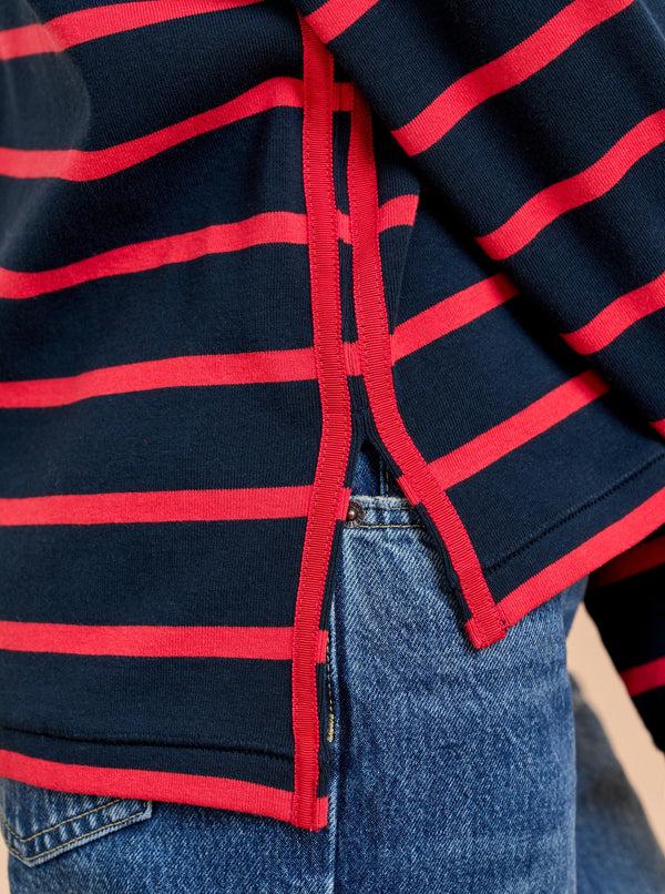 La Ligne Long Sleeve Breton Tee - Pre-Loved