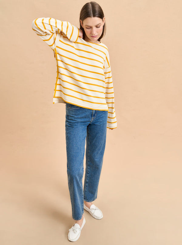La Ligne Long Sleeve Breton Tee