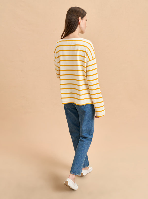 La Ligne Long Sleeve Breton Tee