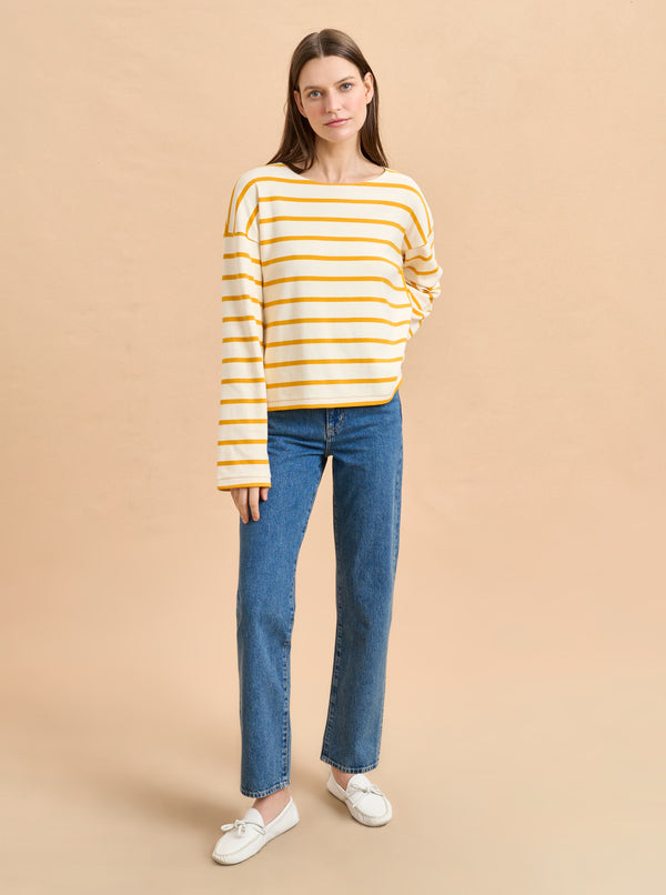 La Ligne Long Sleeve Breton Tee