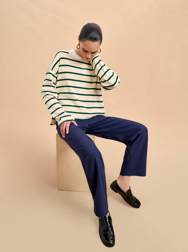 La Ligne Long Sleeve Breton Tee