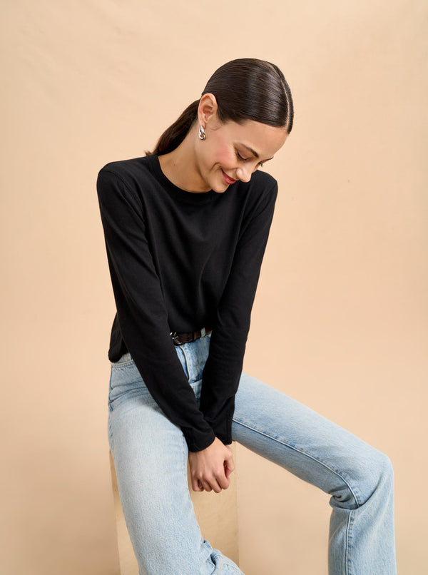 La Ligne Long Sleeve Molly Tee