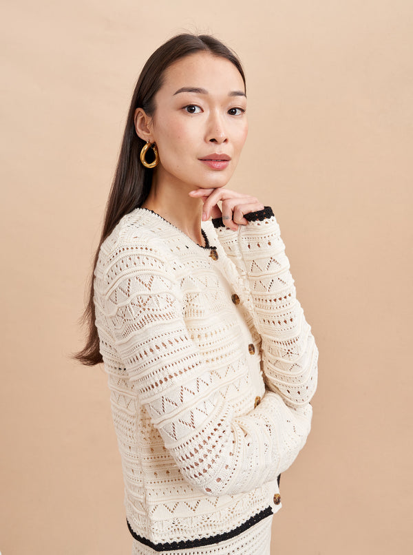 la ligne Mallory Cardigan