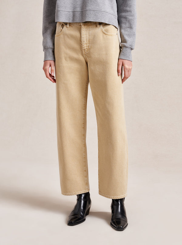 La Ligne Marilyn Mid-Rise Barrel Jean