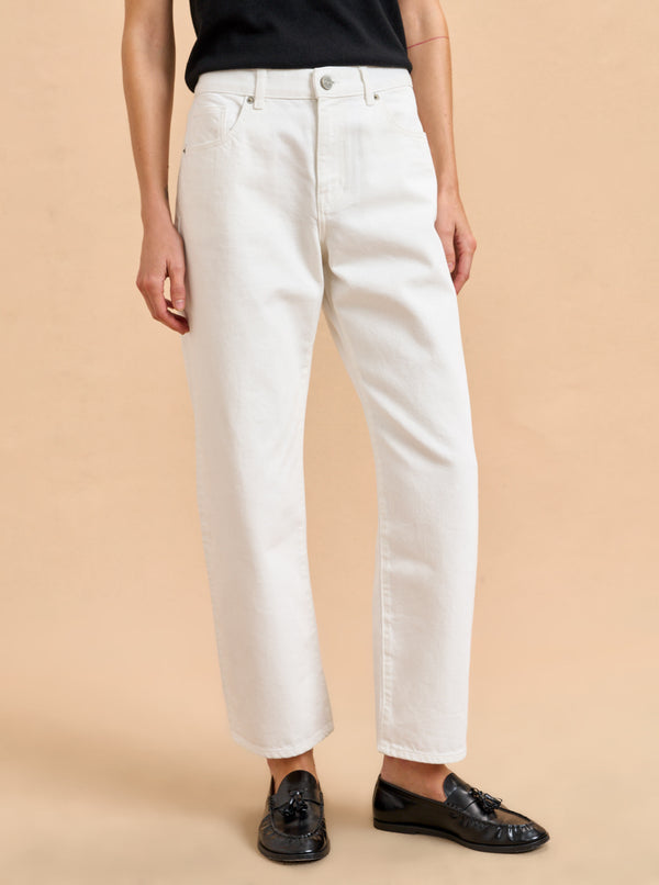 La Ligne Marilyn Mid-Rise Barrel Jean