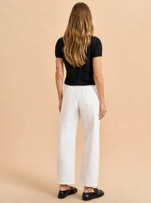 La Ligne Marilyn Mid-Rise Barrel Jean