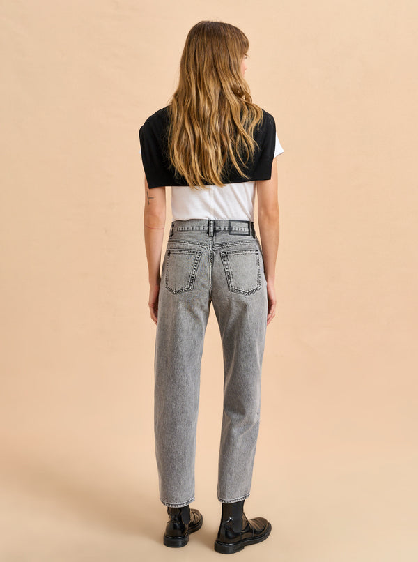 La Ligne Marilyn Mid-Rise Barrel Jean