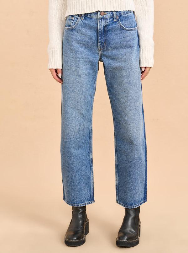 La Ligne Marilyn Mid-Rise Barrel Jean