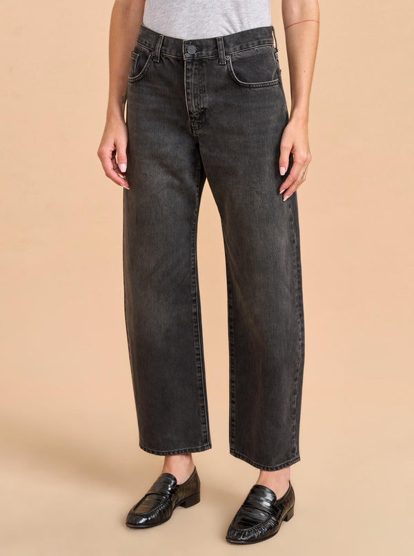 La Ligne Marilyn Mid-Rise Barrel Jean