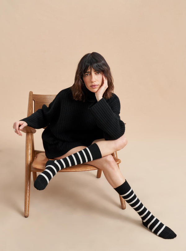 La Ligne Marin Socks