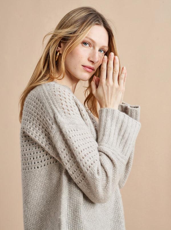 La Ligne Maxime V Neck Sweater - Pre-Loved