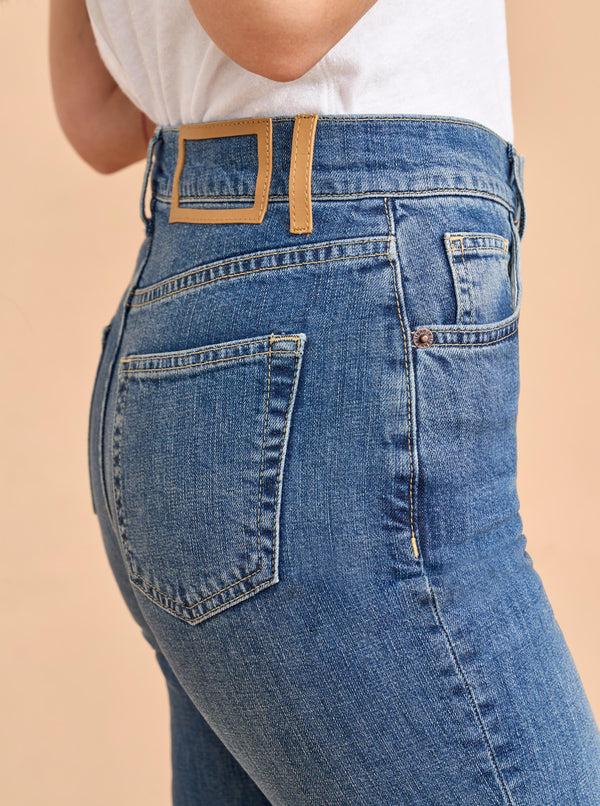 La Ligne Mer High-Rise Flare Jean