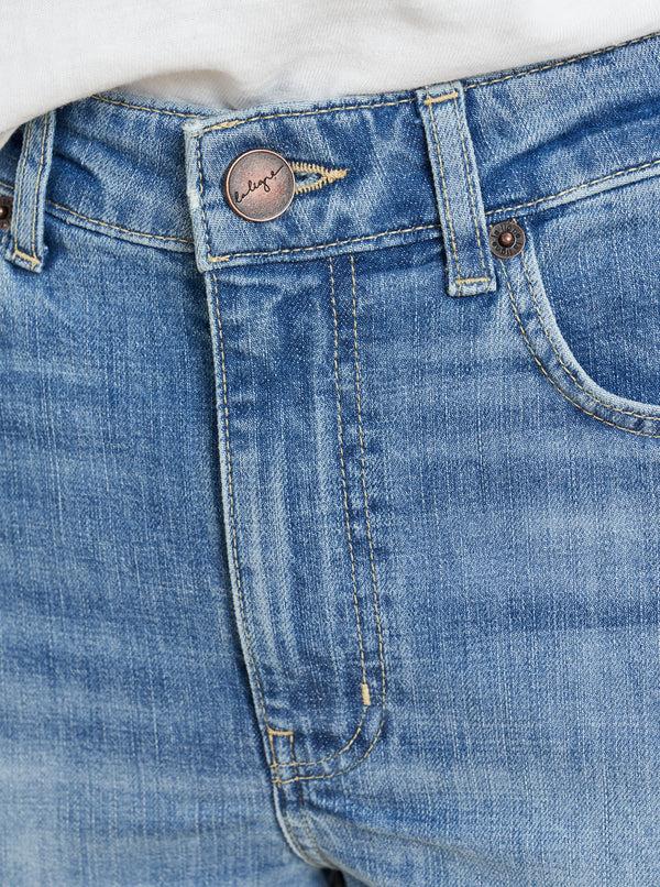 La Ligne Meredith High-Rise Cropped Flare Jean