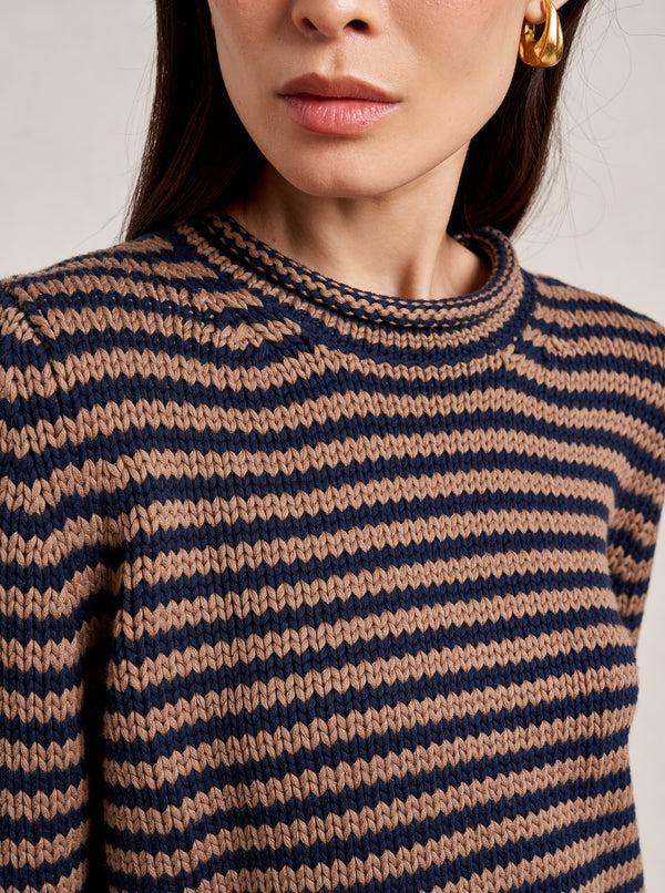 La Ligne Mini Marina Fine Stripe Sweater