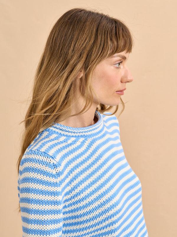 La Ligne Mini Marina Fine Stripe Sweater