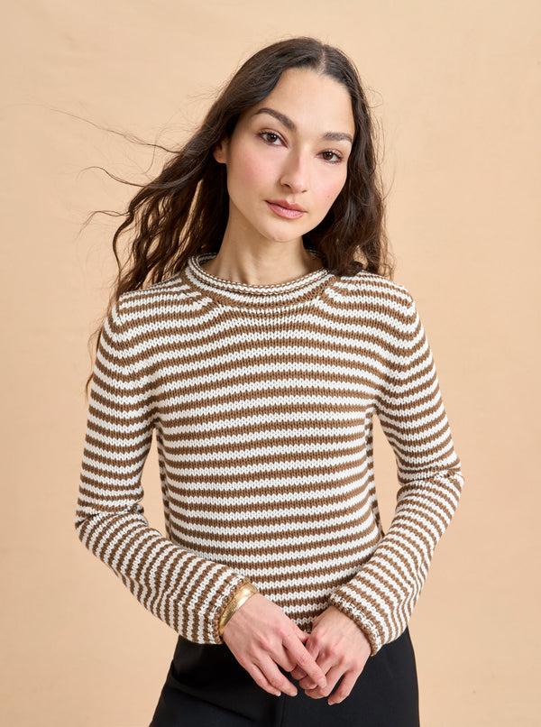 La Ligne Mini Marina Fine Stripe Sweater
