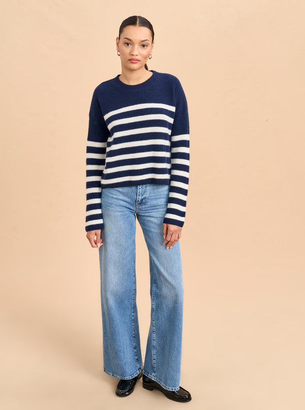 la ligne Mini Striped Toujours Sweater