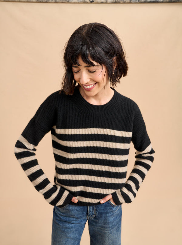 la ligne Mini Striped Toujours Sweater