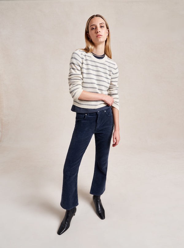 la ligne Mini Striped Val Sweater