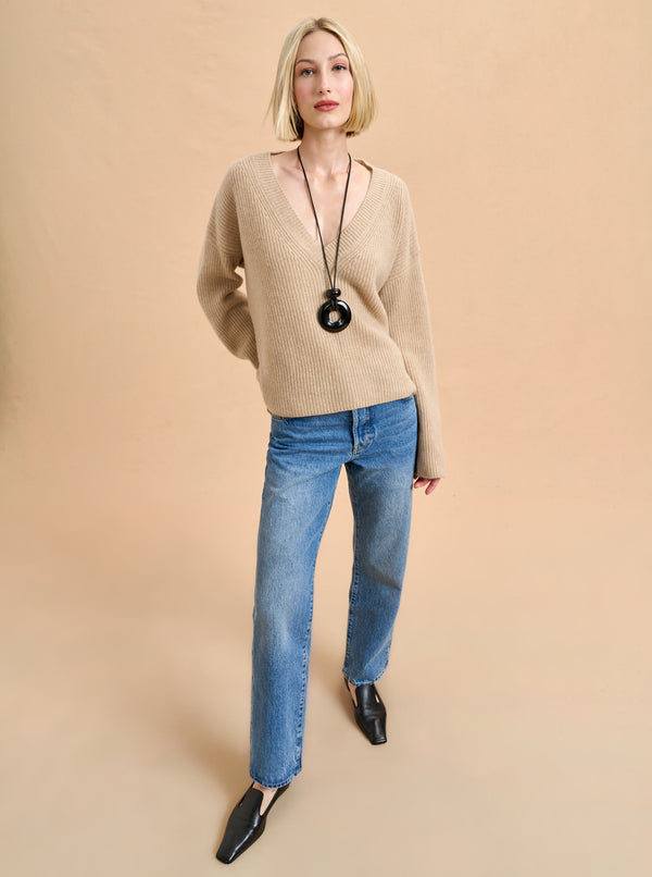 La Ligne Mini Toujours V Neck Sweater