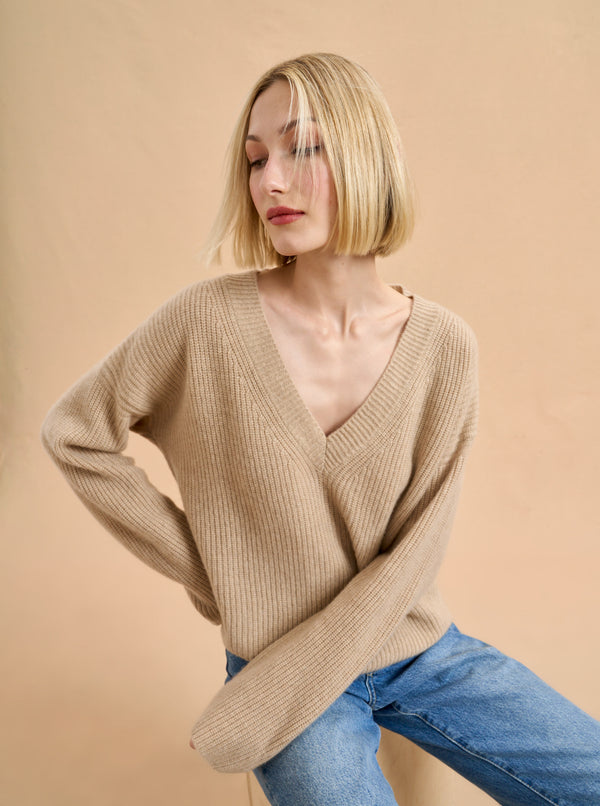 La Ligne Mini Toujours V Neck Sweater