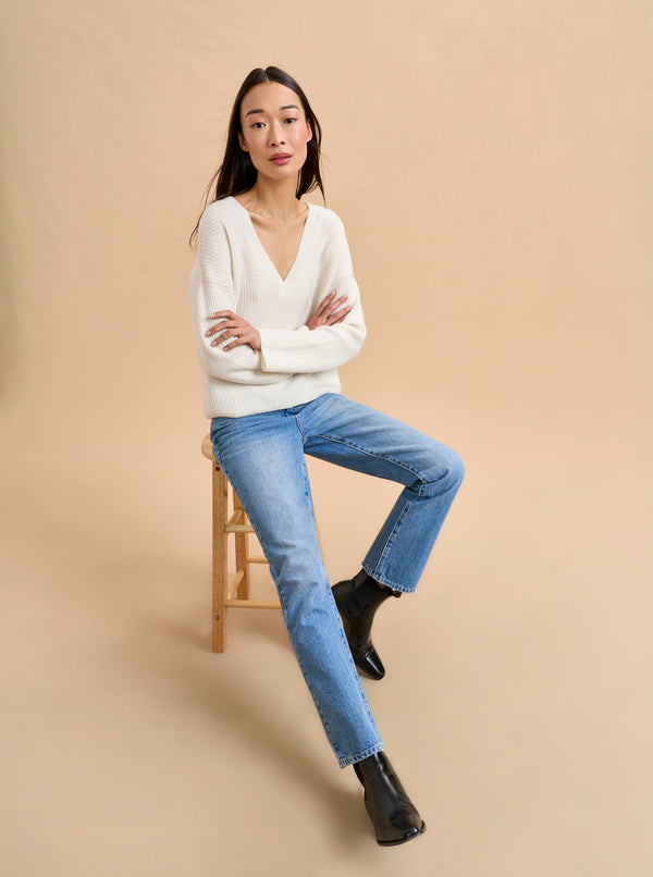 La Ligne Mini Toujours V Neck Sweater