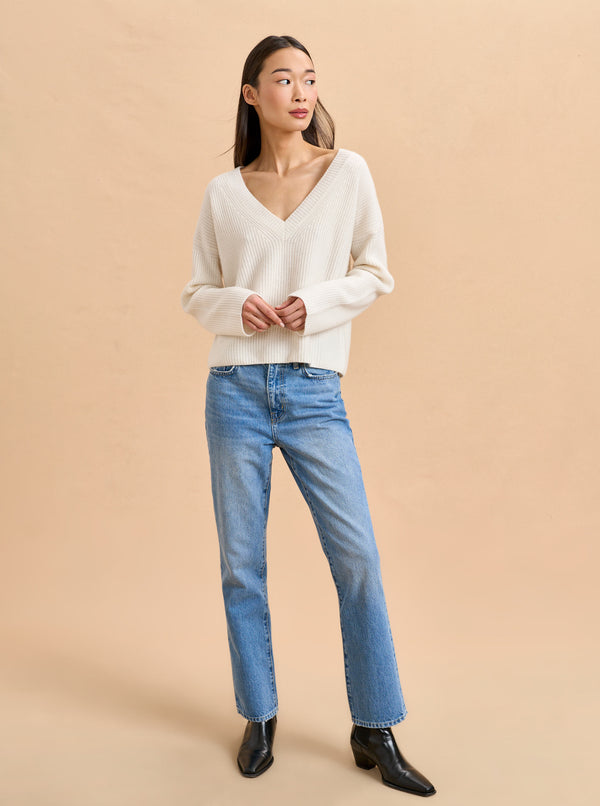 La Ligne Mini Toujours V Neck Sweater