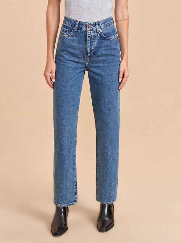 La Ligne Mol High-Rise Straight Jean