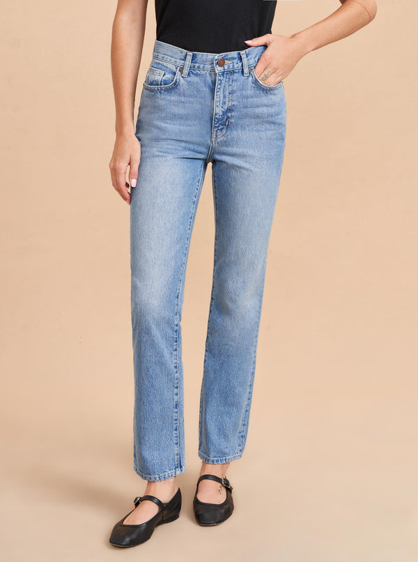 La Ligne Molly High-Rise Straight Jean