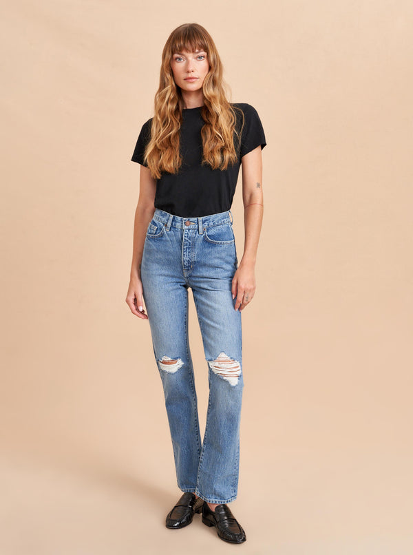 La Ligne Molly High-Rise Straight Jean