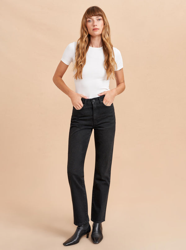 La Ligne Molly High-Rise Straight Jean