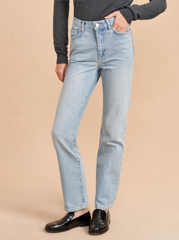 La Ligne Molly High-Rise Straight Jean