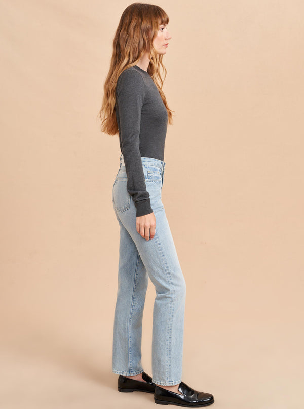 La Ligne Molly High-Rise Straight Jean