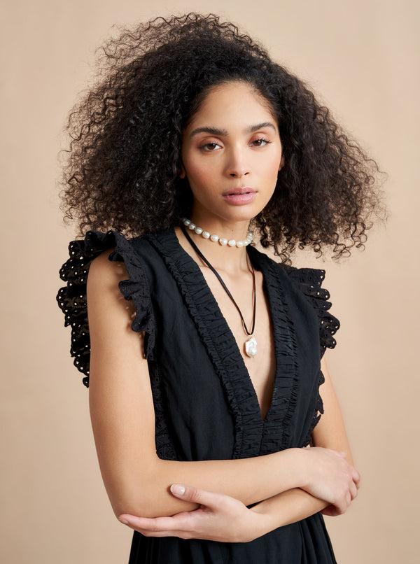 La Ligne Pointelle Marta Dress - Pre-Loved